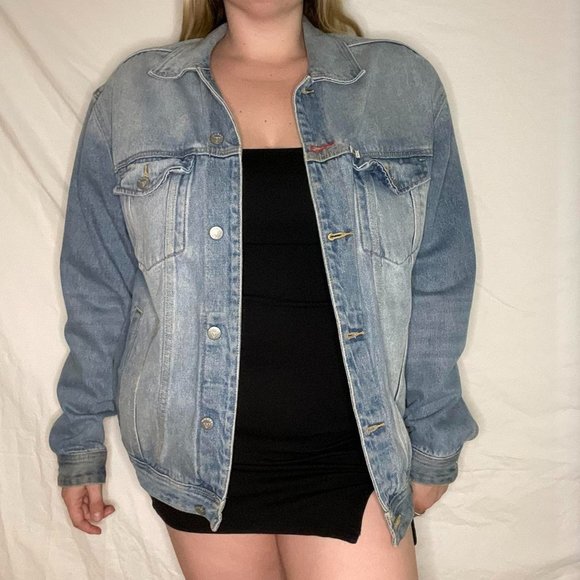 Guess Oversized Jean Jacket - Picture 1 of 3